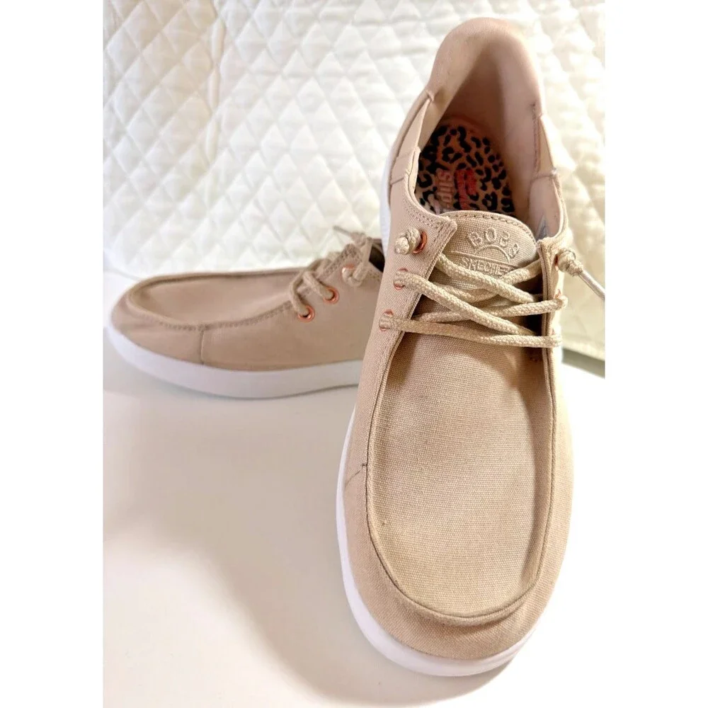 Skechers BOBS Skip cute cozy  Fit Slip On Loafers Womens sz 9   114814